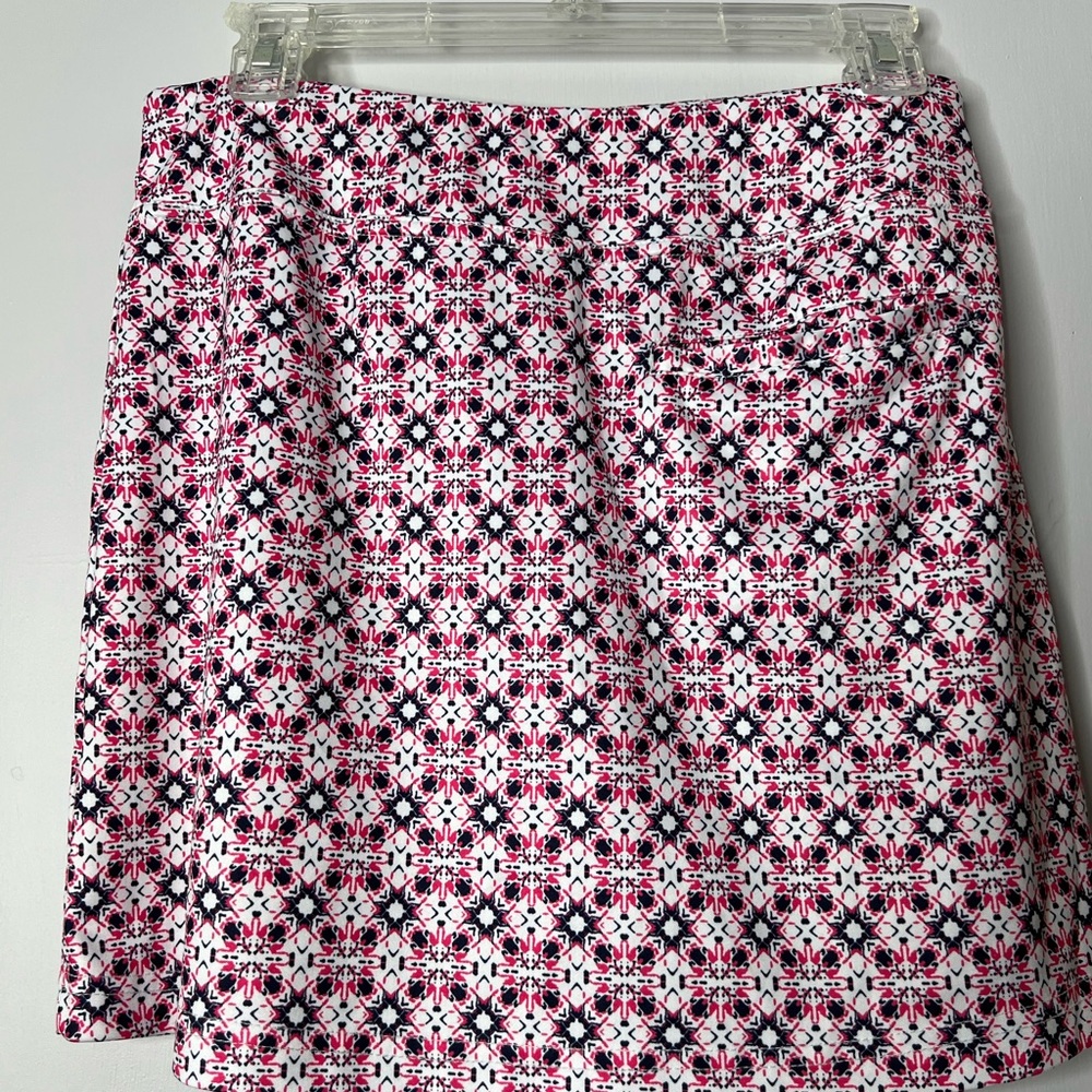 🌟3 for $25🌟 PGA Tour Women's Skort|S|Pink and Navy Blue Pattern - Picture 3 of 6